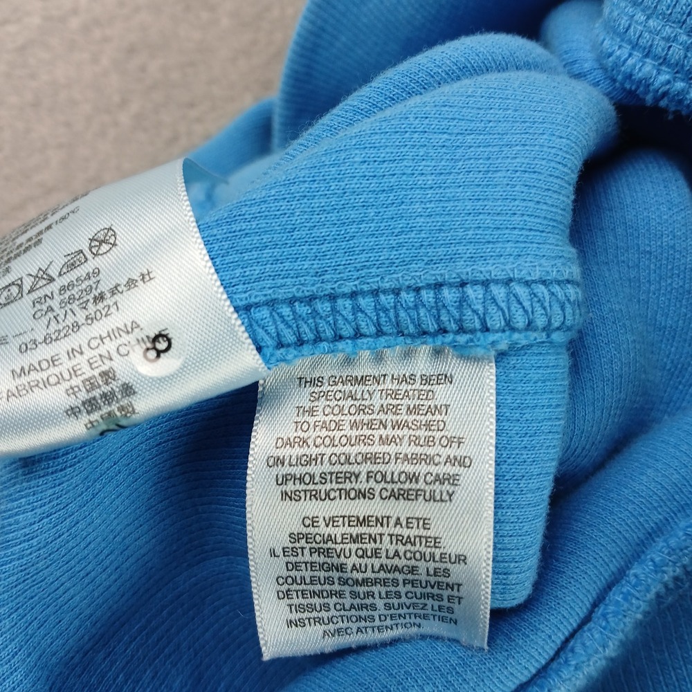 Tommy Bahama Relax Pullover Mens XL Quarter Zip Sweatshirt Blue Cotton - Picture 7 of 12